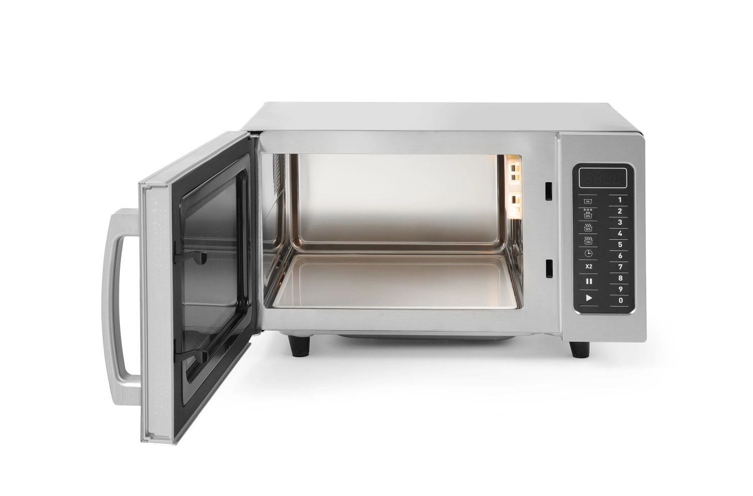 Programovateľná mikrovlnná rúra, 1000 W, 26 l | HENDI 281444