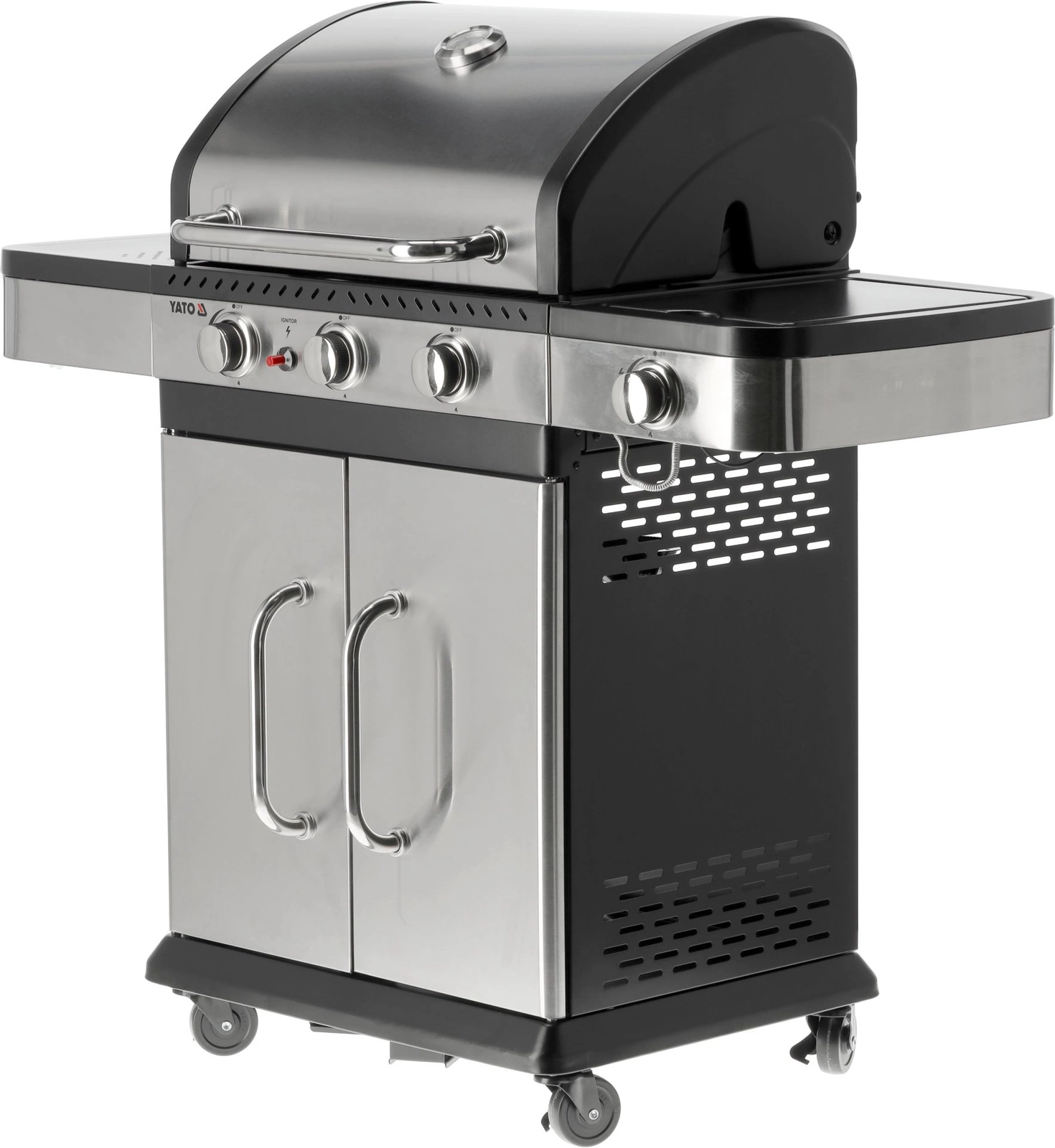 Plynový gril 3+1 | YATO YG-20018