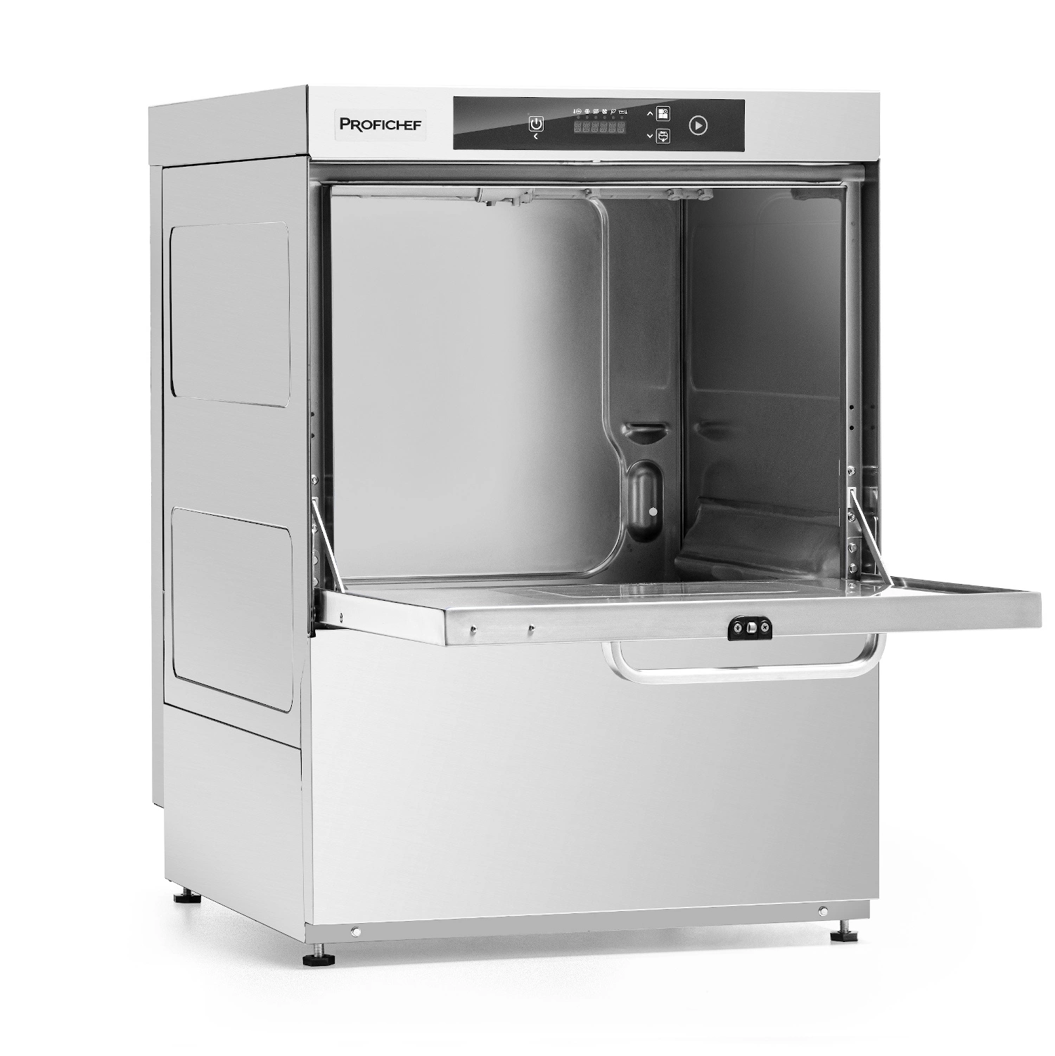 Univerzálna gastronomická umývačka riadu SMART, elektronické ovládanie, dávkovač čistiacej kvapaliny, 5,05 kW, 400 V | PROFICHEF PCZ-04052