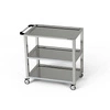 Nerezový 3-policový vozík 110x40x85 cm | FORGAST