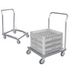Vozík na prepravu košov do umývačiek riadu, 60x60x88 cm | CONTACTO 8107/600