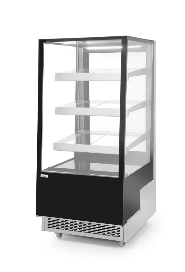Chladiaca vitrína 3-polícová, 300 l, z nehrdzavejúcej ocele, LED | ARKTIC 233306