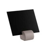 Stojan na karty, sada - 4 stojany a 30 kariet na popis, 3x3x3 cm | APS 71492