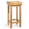 Drevený mäsiarsky blok 40x40x10 cm na podstavci | FORGAST FG12240