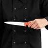 Kuchynský nôž HACCP červený 18 cm dlhý FORGAST FG01841