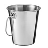 Mini vedierko finger food, nehrdzavejúca oceľ, priemer 12 cm | FORGAST FG11505