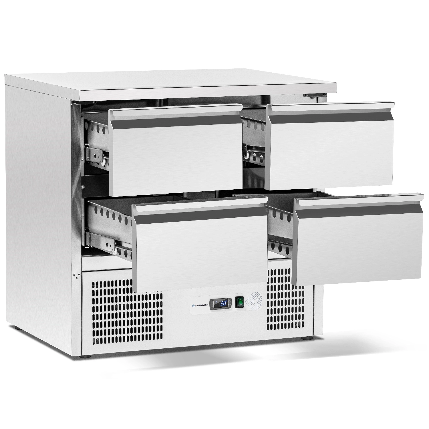 Chladiaci stôl 4 zásuvky, 257 l, so spodným agregátom | FORGAST FG07004