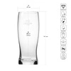 Poháre na pivo XNO BEER TUMBLER 390 ICE, 390 ML, sada 6 kusov | KROSNO GLASS F687334030025380
