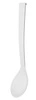 Biela plastová šalátová lyžica HENDI 564400
