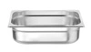 Kontajner GN 2/3 hlboký 10 cm z nehrdzavejúcej ocele BUDGET LINE | HENDI 800232