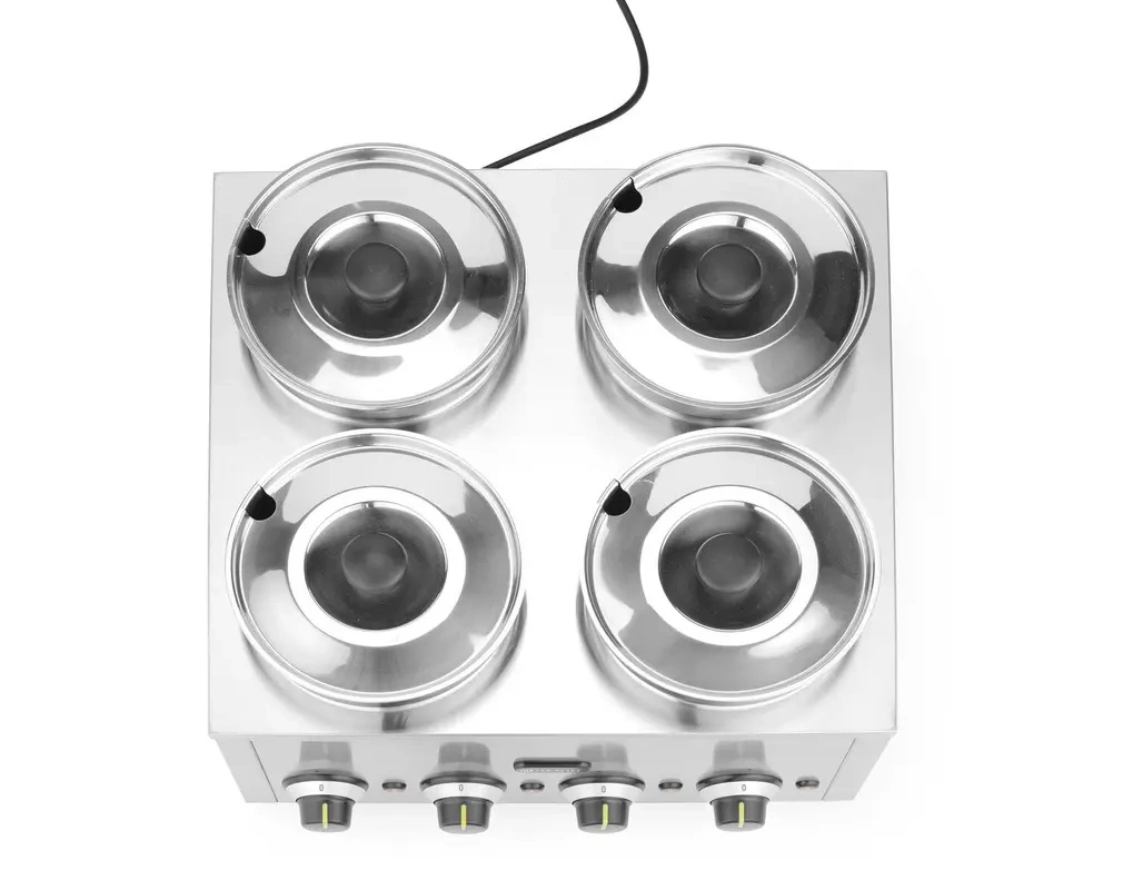 Bemar Thermosystem 4, 16 l, 4 komory, nehrdzavejúca oceľ | HENDI 201466