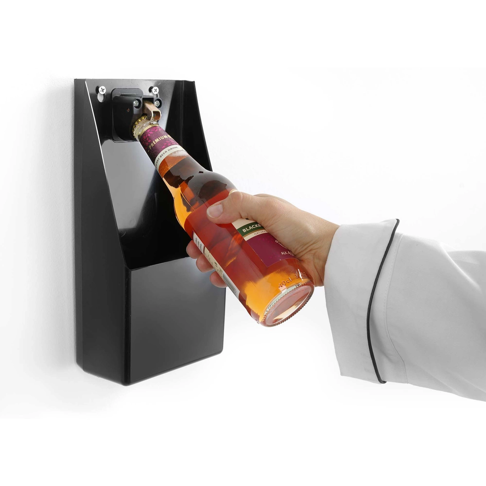 Otvárač na fľaše s držiakom uzáveru | HENDI 643914