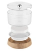 Malá chladiaca miska s drevenou podstavou TOP FRESH s vložkou a pokrievkou, 17,8x14 cm | APS 11812