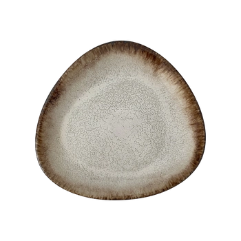 Plochý tanier Delta Cristall dolomit 26 cm | KERA CERAMIKA 15.3.DOLOMIT