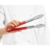 Servírovacie kliešte HACCP, červené, 30 cm | FORGAST FG11124