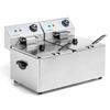 Elektrická fritéza 2-komorová 2x8 l, 2x3,2 kW, 230 V | FORGAST FG09028
