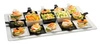 Miska na predjedlá FLYING BUFFET, melamínová, biela, 12x9.5x3 cm | APS 83878