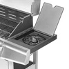 Záhradný plynový gril so skrinkou a bočným horákom, počet horákov 4+1, 17,4 kW | FORGAST FG09108
