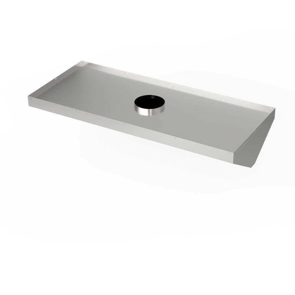 Nerezový centrálny odsávač pár 450x130 cm | FORGAST