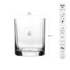 Poháre XNO TUMBLER 260 ICE OPTIC, 260 ml, sada 6 kusov | KROSNO GLASS F682482022058U70