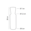 Sklenená karafa DOTS, 900 ml | APS 10749