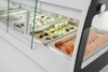 Chladiaca vitrína na sushi, 63 l, LED, 3-7°C, 130.7x45x33 cm | HENDI 233757