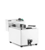 Elektrická fritéza XL, 10 l, nerezová oceľ, 1-komorová | HENDI 209424