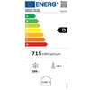 Mraznička s plochým skleneným oknom, objem 394 litrov FORGAST FG08500