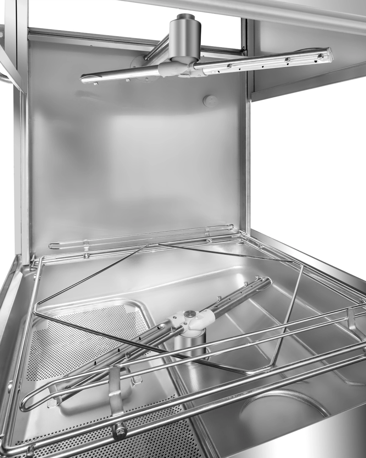 Gastronomická kapotová umývačka riadu s elektronickým ovládaním, dávkovačom umývacieho prostriedku, 9,55 kW, 400 V | PROFICHEF PCZ-04100