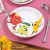 Porcelánový plytký tanier Kids Modermo 24 cm | MODERMO MP054