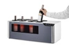 Vinotéka CELLAR na 8 fliaš, dvojzónová, čierny plast, 3-18°C, 31 l | ARKTIC 237380