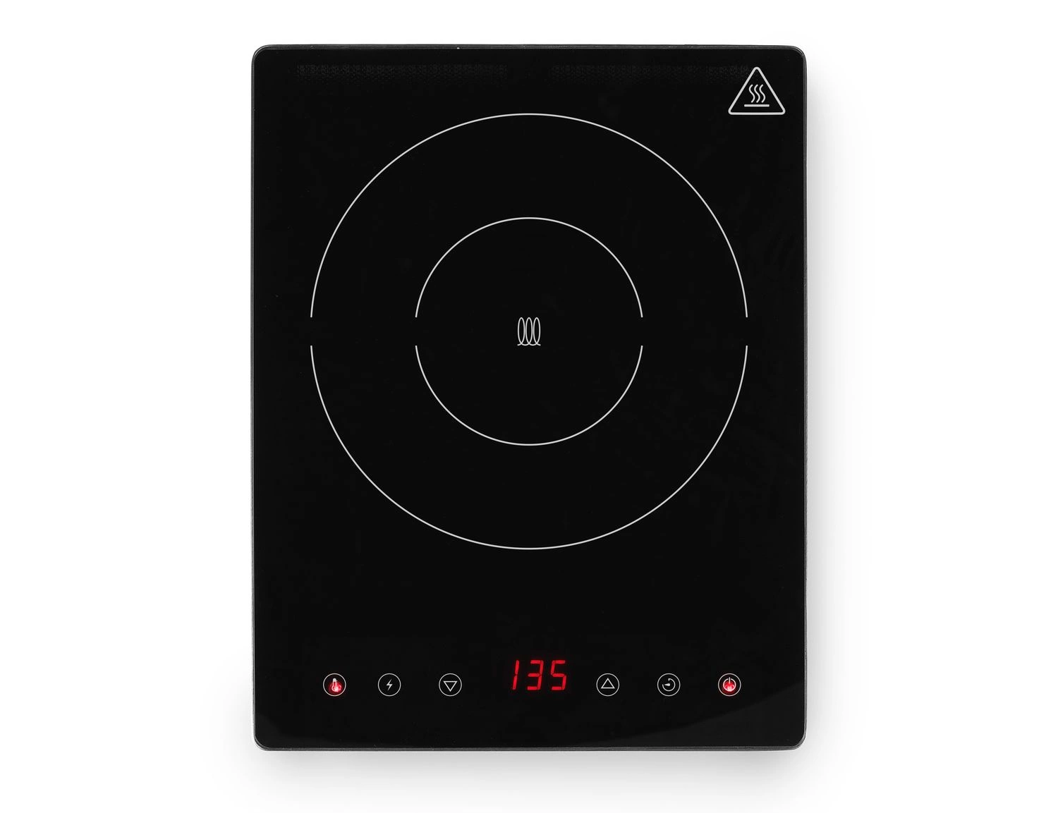 Indukčná varná doska Black line 2000W, 230V | HENDI 239391