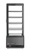 Chladiaca vitrína 98 l, čierna, LED, 2-6°C | HENDI 233269