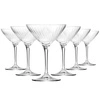 Pohár XNO COUPETTE 250 OPTIC, 250 ml, sada 6 kusov | KROSNO GLASS F57D493022001020