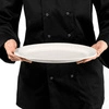 Oválny porcelánový podnos Modermo Prima 40 cm | MODERMO MP019