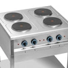 Gastronomická elektrická kuchyňa 4-platňová, 10,4 kW | FORGAST FG09440