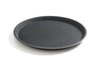 Protišmykový servírovací podnos čierny s priemerom 50 cm HENDI 508787