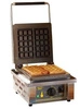 Elektrický vaflovač BRUSSELS, veľká mriežka, 2 vafle, 1.6 kW | ROLLER GRILL GES10