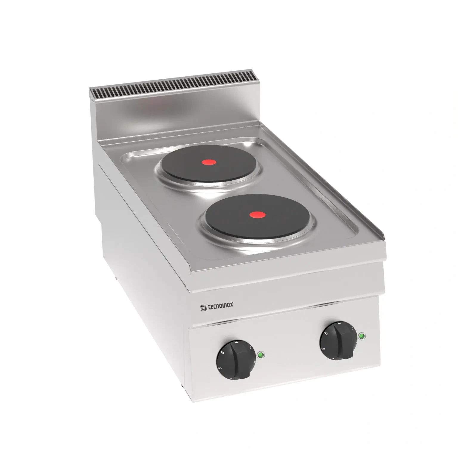 Gastronomická elektrická kuchyňa 2-platňová stolná, 4 kW, 400 V | TECNOINOX 116001