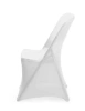 Poťah na cateringovú stoličku, biely, 54x44x84 cm | HENDI 816363