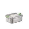 Nádoba na obed LUNCHBUDDY, nehrdzavejúca oceľ, 18.5x13.5x6.5 cm, 800 ml | APS 66900
