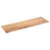 Podnos GN 2/4 OAK LIGHT, melamín, hnedý, 53x16,2x15 cm | APS 84209