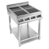 Kuchyňa indukčná 4-zónová na podstavci, 4x3,5 kW, 400 V | FORGAST FG09037