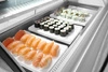 Chladiaca vitrína na sushi, 63 l, LED, 3-7°C, 130.7x45x33 cm | HENDI 233757