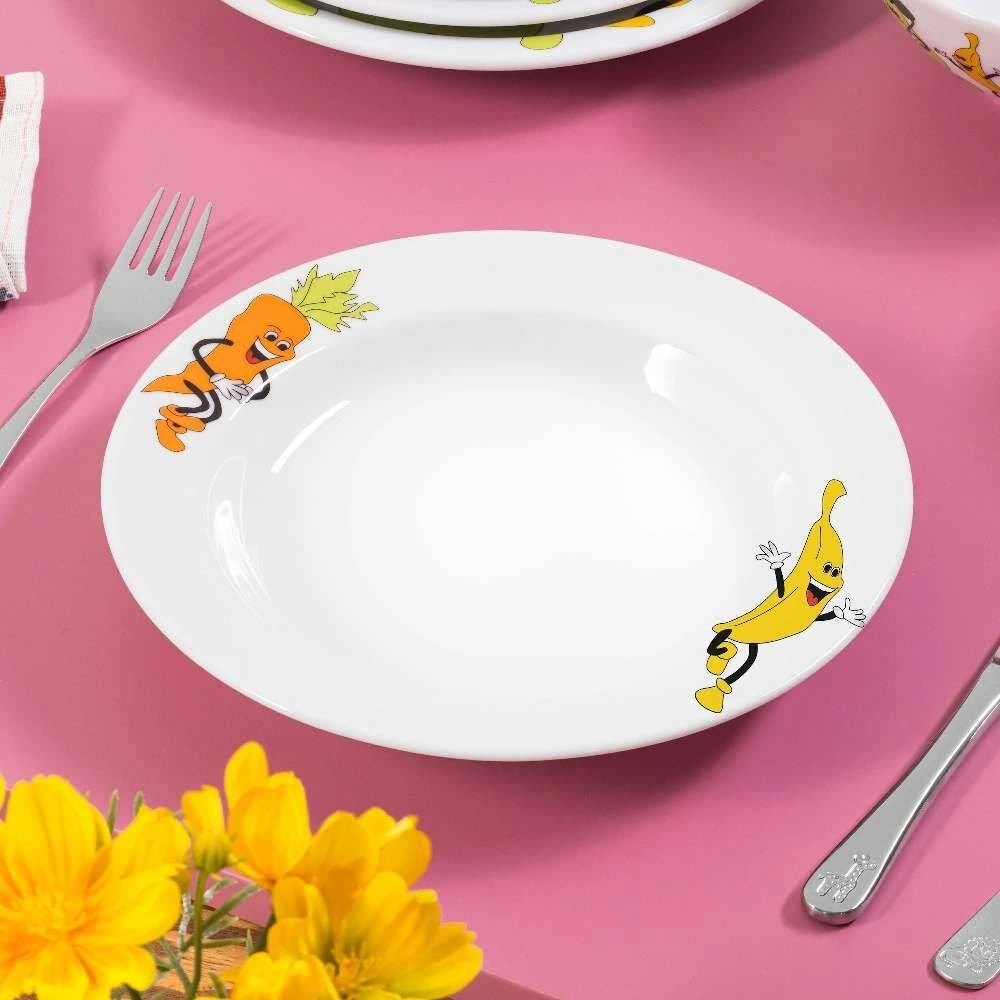 Hlboký porcelánový tanier Modermo Kids 22,5 cm | MODERMO MP055