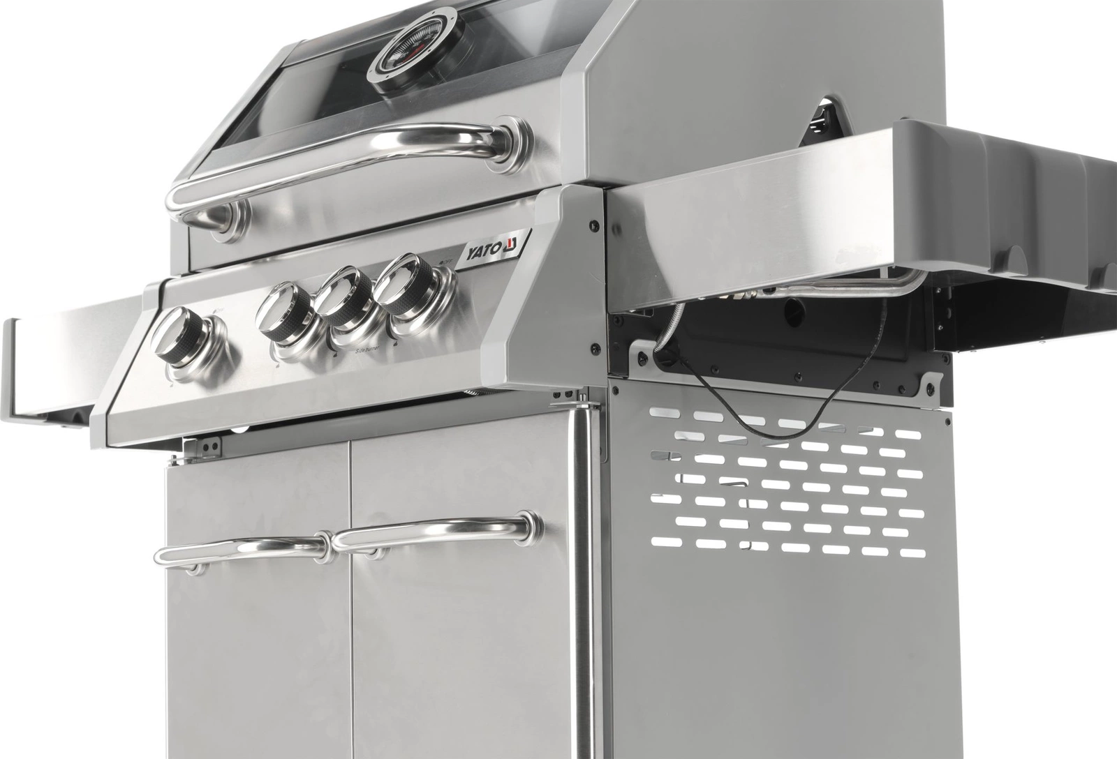 Plynový gril 3+1 | YATO YG-20015