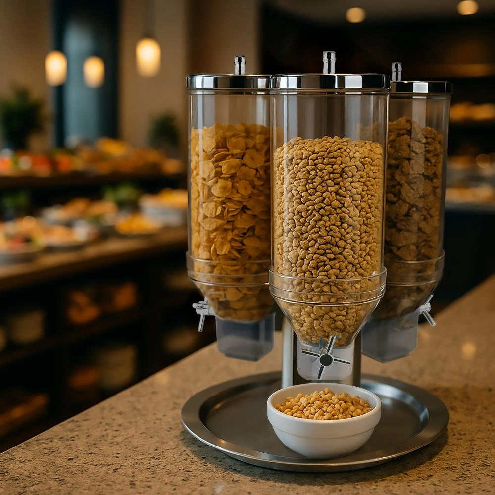 Dávkovač cereálií, trojitý ROTATION 3x4,5 l | APS 11970