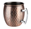 Pohár na MOSCOW MULE, sada 2 kusov, tepaná starožitná meď, priemer 9 cm, 500 ml | APS 93367