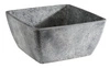 Miska CONCRA, melamín, sivá, 19x19x9 cm, 1,5 l | APS 84830