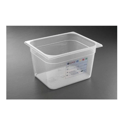 HACCP polypropylén GN 1/2 hrniec 20 cm hlboký HENDI 880159